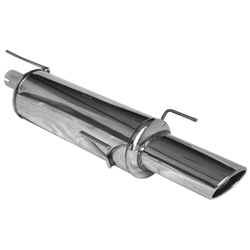 InoXcar, Sports exhaust, fits Opel Astra F 1.8 16v GSi (125HP) 1993-94 120x80mm