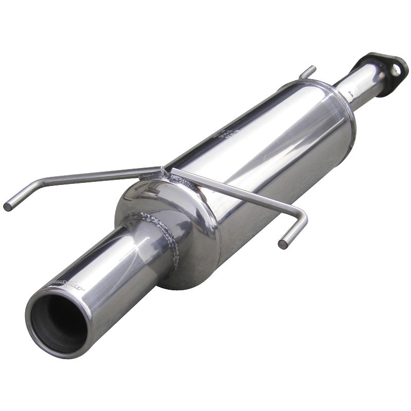 InoXcar, Sports exhaust, fits Opel Astra G 2.0 16v OPC/Turbo 2000- 80mm