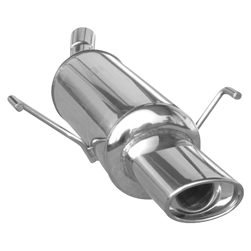 InoXcar, sportuitlaat, past op Opel Astra H GTC 1.9 CDTi (150HP) 2005- 120x80mm