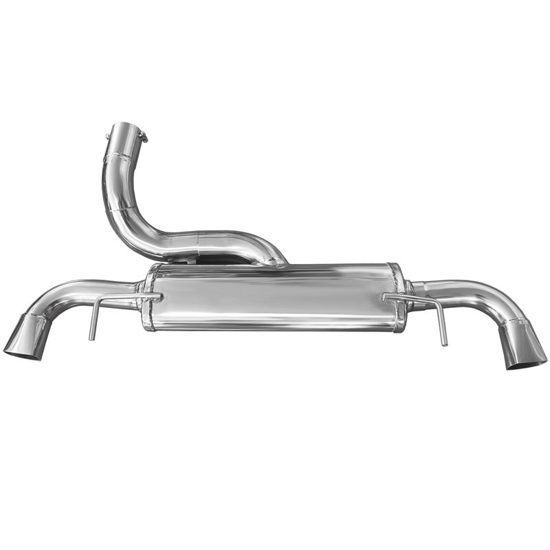 InoXcar, Dual sports exhaust, fits Opel Astra J OPC 2.0T (280HP) 2012- (excl. end tips)