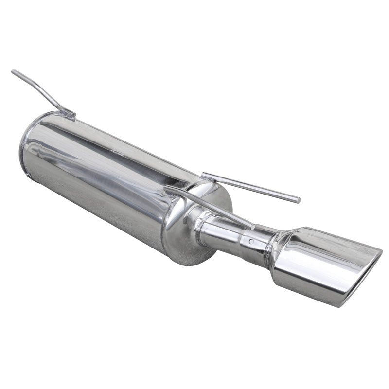 InoXcar, sportuitlaat, passend voor Opel Calibra 2.0 8v (116HP) 120x80mm