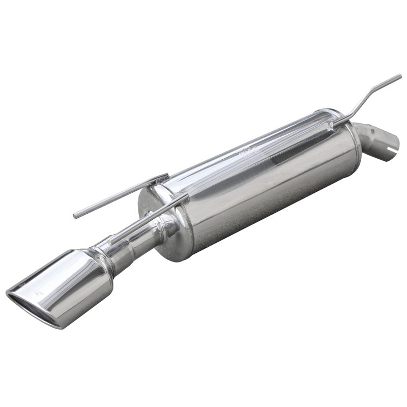 InoXcar, sportuitlaat, passend voor Opel Calibra 2.0 16v (136HP) 120x80mm