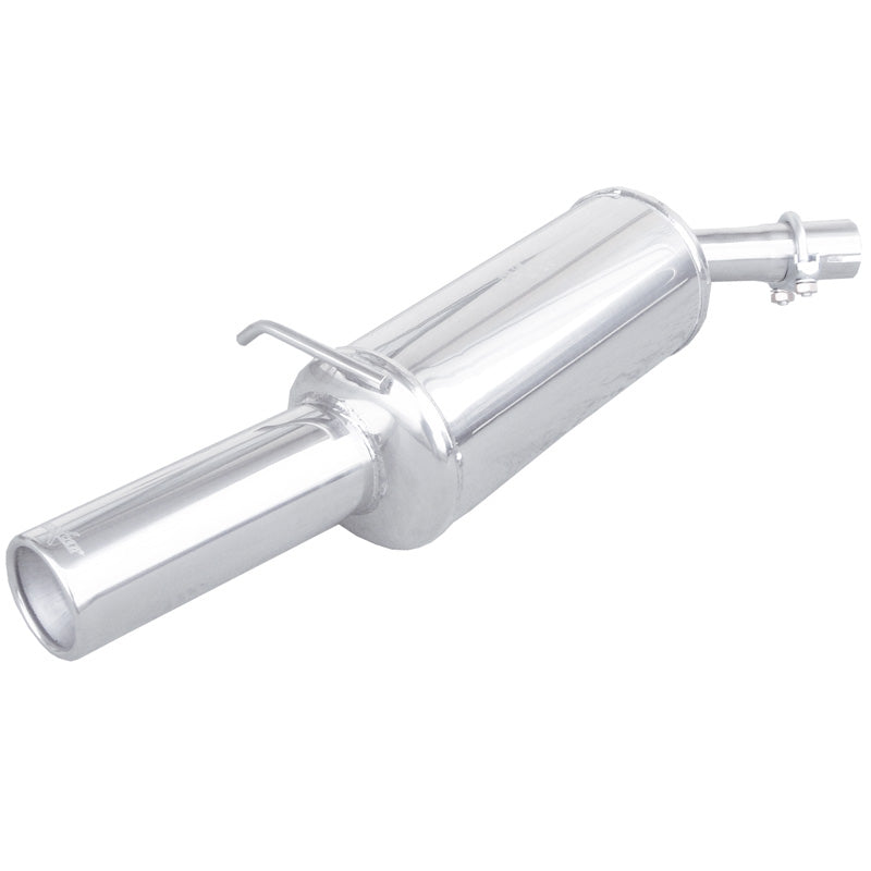 InoXcar, sportuitlaat, passend voor Opel Corsa A 1.4 -1993 80mm