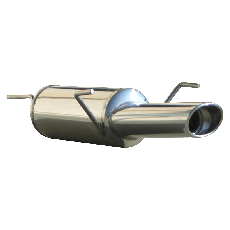 InoXcar, Sports exhaust, Fits Opel Tigra TwinTop 1.3 CDTi (70HP) 2005- 120x80mm