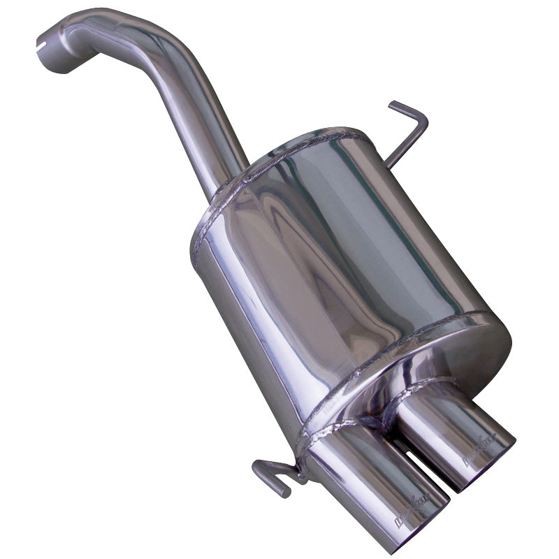 InoXcar, Sports exhaust, fits Alfa Romeo 147 3.2 GTA 2002- 2x80mm Racing