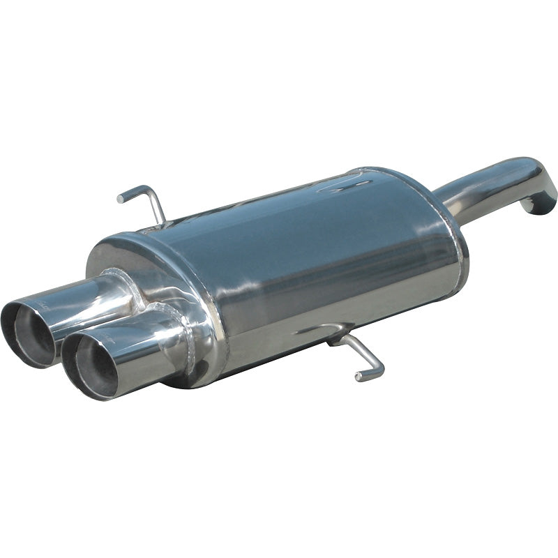 InoXcar, Sports exhaust, fits Alfa Romeo GT 3.2 V6 24v (240HP) 2004- 2x80mm Racing