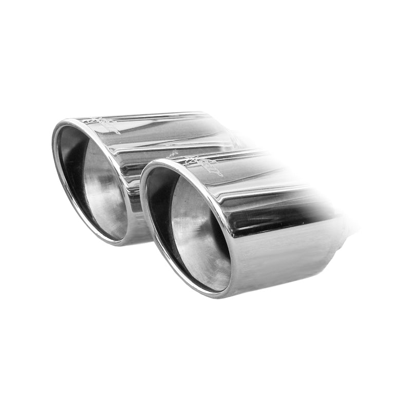 InoXcar, échappement sport, compatible avec Audi A3 8P 2.0 FSi (150HP) 2003- 2x80mm X-Race