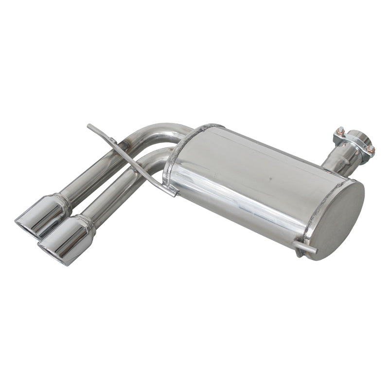 InoXcar, Sports exhaust, fits Audi A3 8P Sportback 2.0TDi (140HP) 2004-2008 2x80mm X-Race