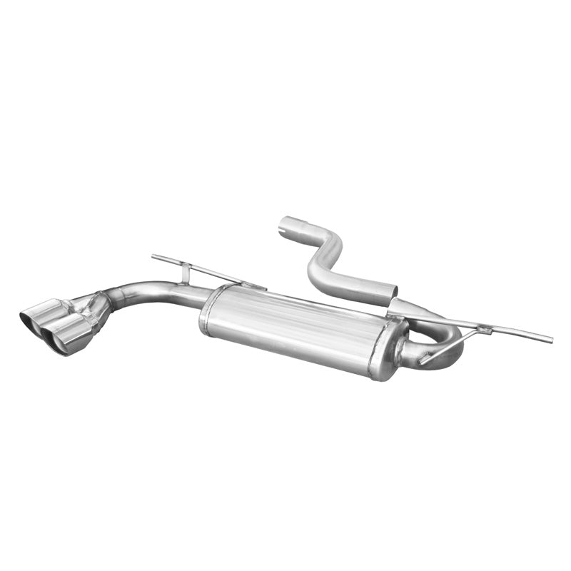 InoXcar, échappement sport, compatible avec Audi A3 (8V Sportback) 1.8 TFSI 180hp 2013- 2x80mm Racing