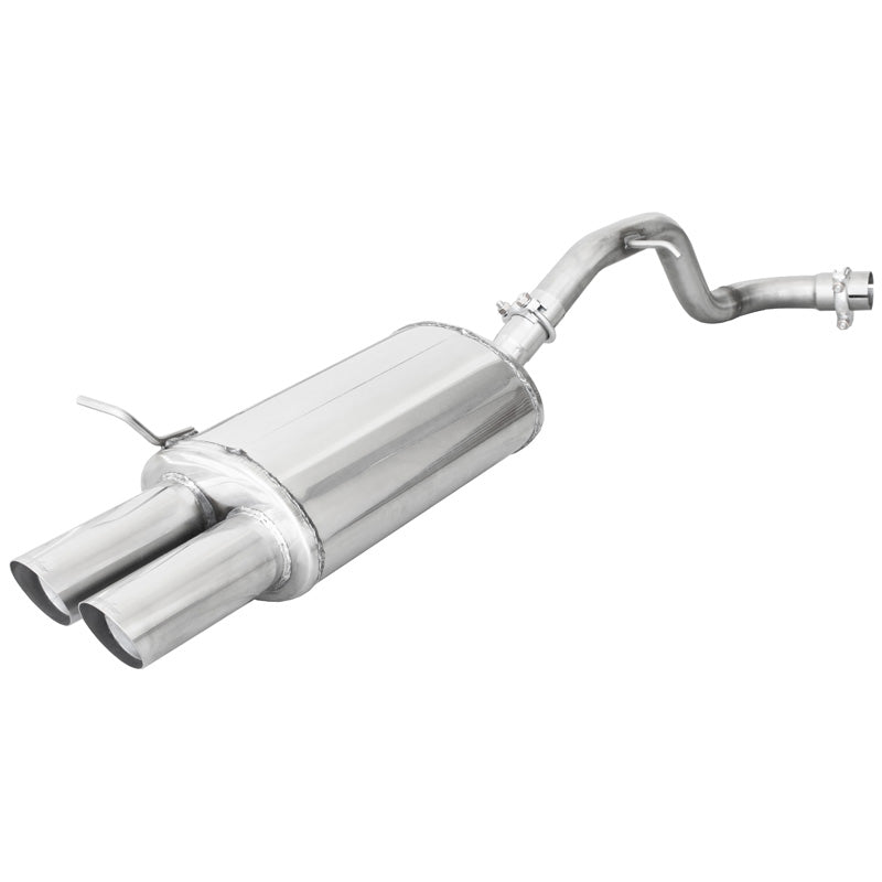 InoXcar, Sports exhaust, fits Volkswagen Golf IV 1.9 TDi (115HP) 1998- 2x76 Racing