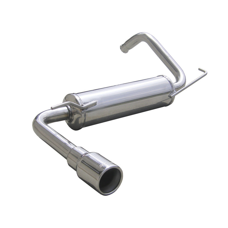 InoXcar, Sports Exhaust, Fits Peugeot 107 1.0 12v (68HP) 2005- 80mm