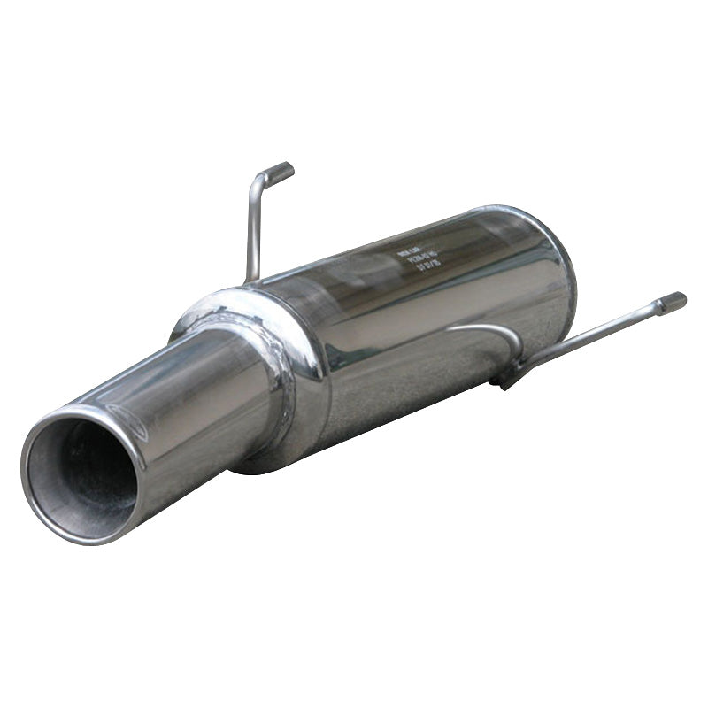 InoXcar, échappement sport, convient à Peugeot 206 1.4 (75HP) 2001- 102mm