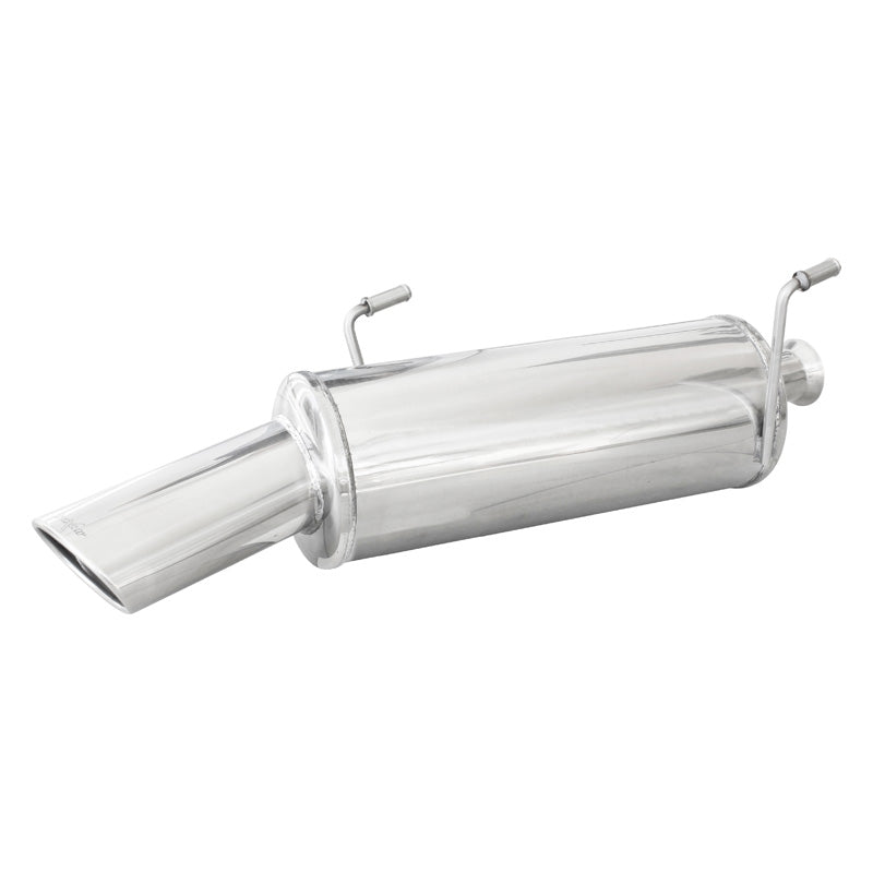 InoXcar, Échappement sport, convient à Peugeot 206 CC 2.0 16v (136HP) 2001- 120x80mm