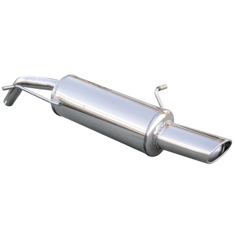 InoXcar, Sportuitlaat, past op Peugeot 207 1.4 16v (90HP) 2006- 120x80mm