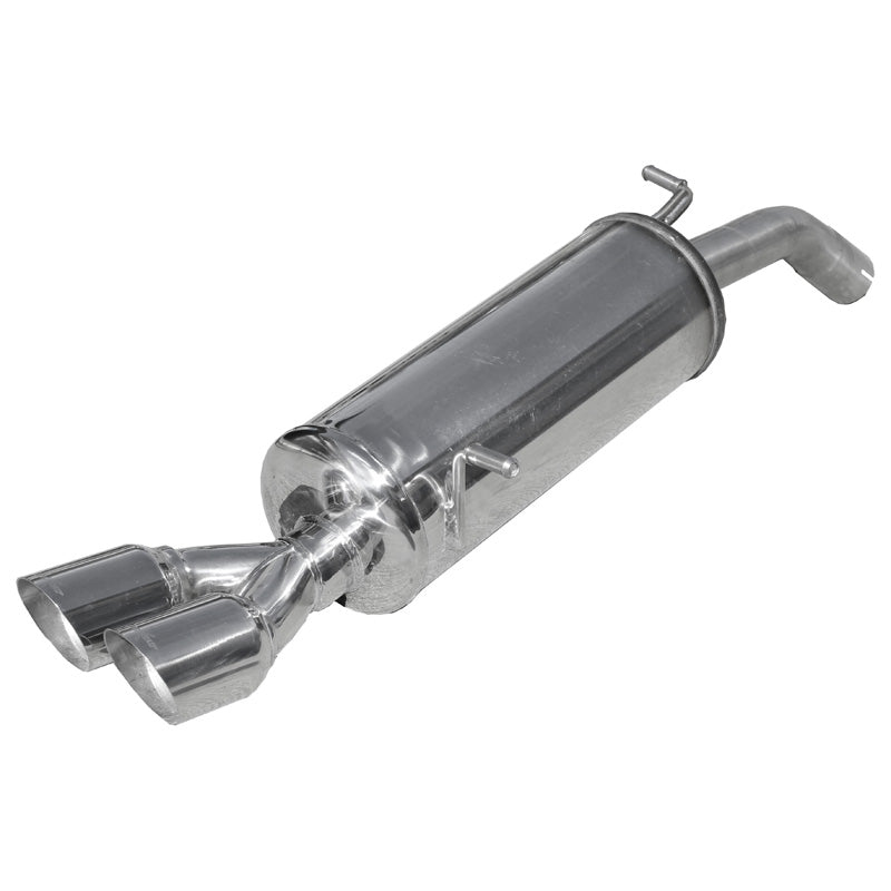 InoXcar, échappement sport, compatible avec Peugeot 208 1.6 16v Turbo GTi (200HP) 2013- 2x80mm Racing