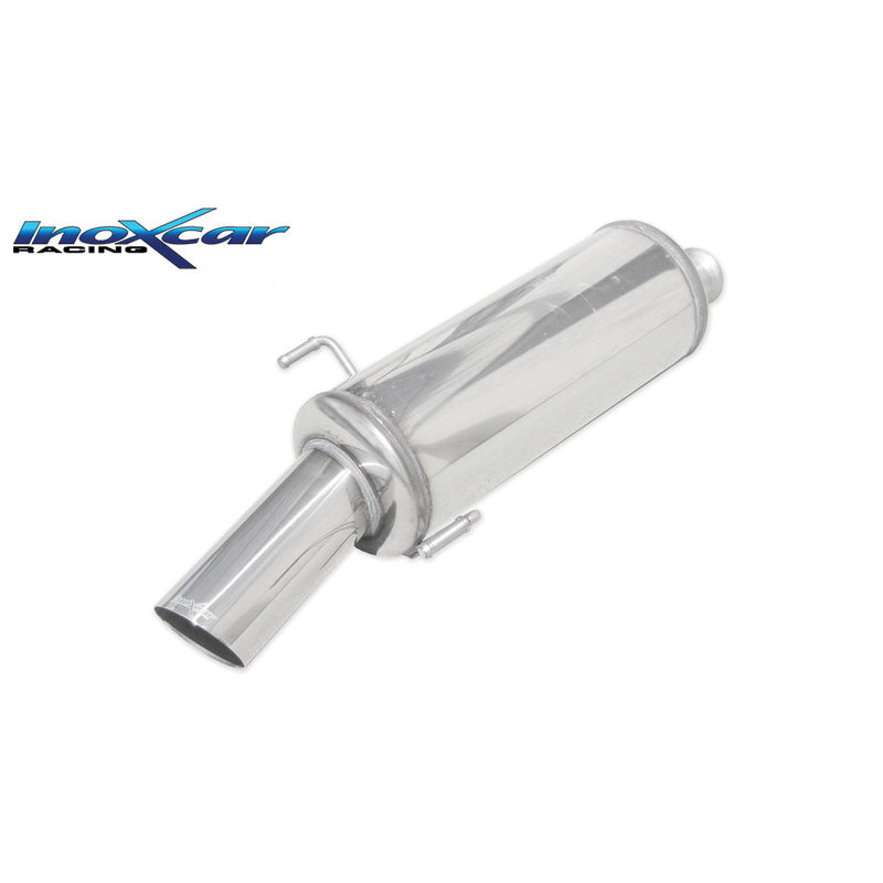InoXcar, échappement sport, compatible avec Peugeot 306 1.6 XS 89hp 1993-1997 1x90mm Rally