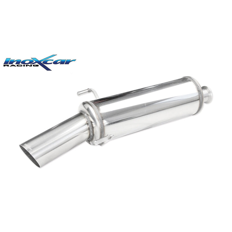 InoXcar, Sports exhaust, fits Peugeot 306 2.0 HDI 90hp/1.9 TD 90hp 1997- 1x90mm Rally