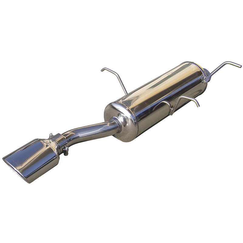 InoXcar, Sports exhaust, fits Peugeot 306 Cabrio 1.6 (89HP) 1994-1997 120x80mm