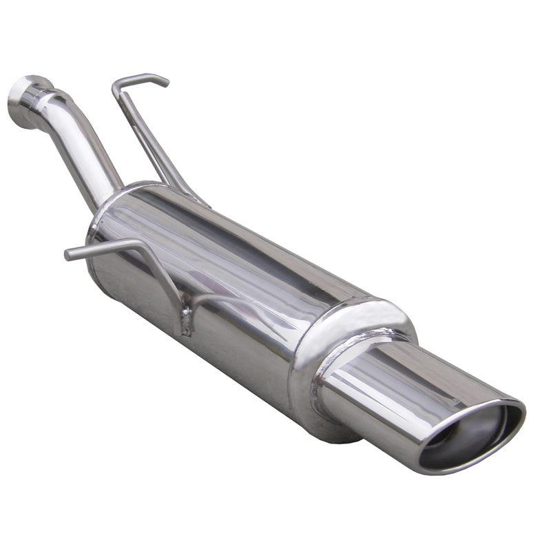 InoXcar, Sports exhaust, Fits Peugeot 307 1.6 16v (110HP) 2001- 120x80mm