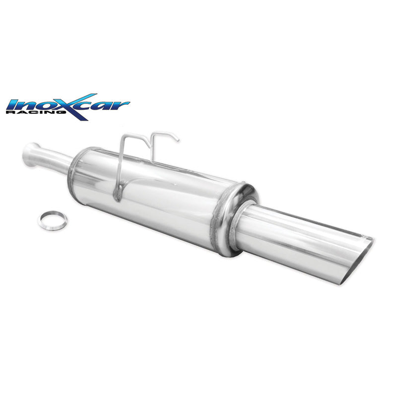 InoXcar, échappement sport, compatible avec Peugeot 405 1.9 110hp -1992 1x90mm Rally