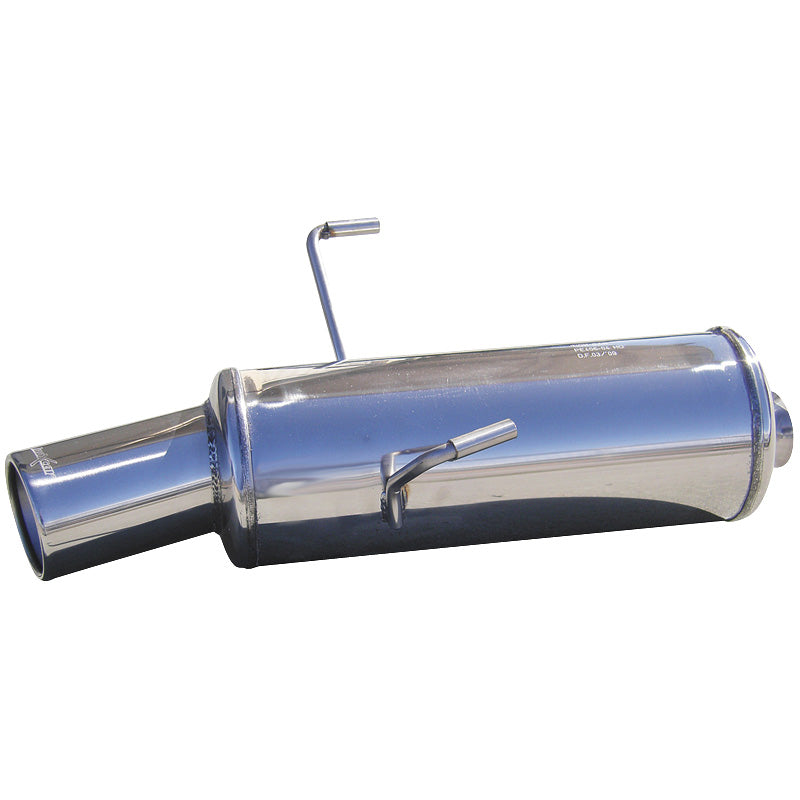 InoXcar, Sports exhaust, fits Peugeot 406 1.8 (101HP) 1995- 102mm