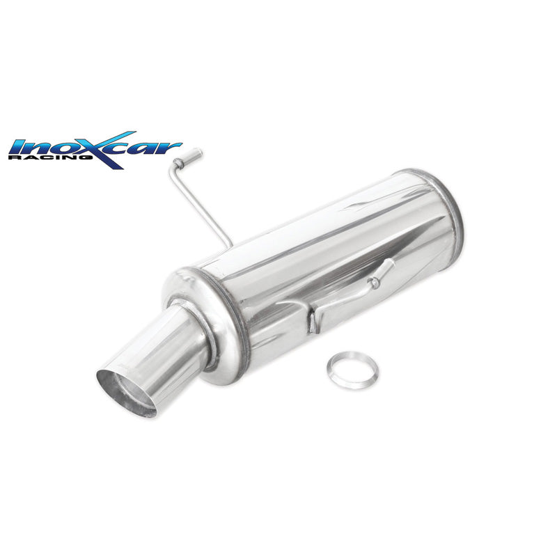 InoXcar, Sport Exhaust, Fits Peugeot 406 2.0 Coupé 135hp 1997- 1x90mm Rally