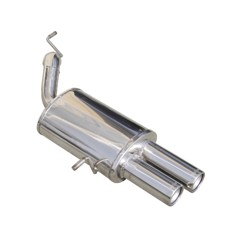 InoXcar, système d'échappement sport, convient à Peugeot 407 2.7 HDi 24v (204HP) 2006- 2x80mm
