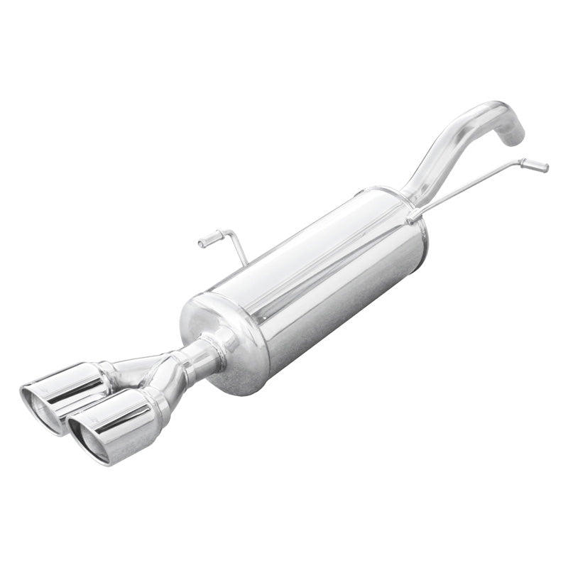 InoXcar, sportuitlaat, past op Peugeot RCZ 1.6 THP 156hp 2010- 2x80mm