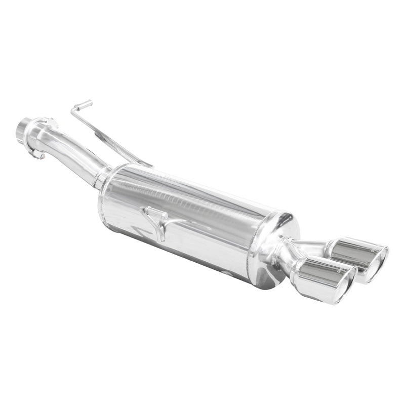 InoXcar, sportuitlaat, geschikt voor Peugeot RCZ 1.6 THP 200hp 2010- 2x80mm X-Race