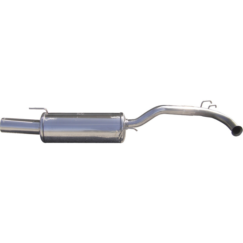 InoXcar, échappement sport, compatible avec Renault Clio I 1.4 (80HP) -1998 80mm