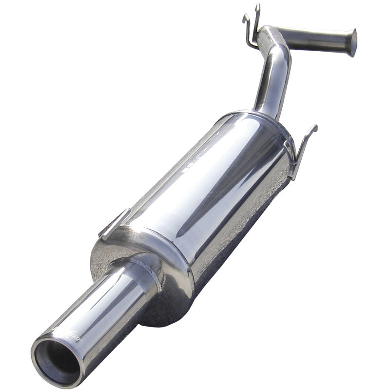 InoXcar, échappement sport, compatible avec Renault Clio I 1.7 (92HP) -1998 80mm