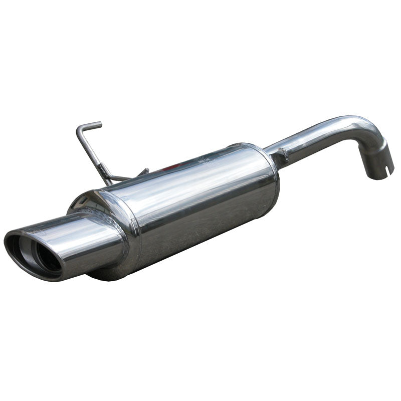 InoXcar, échappement sport, compatible avec Renault Clio RS (Phase 1) 2000- 120x80mm