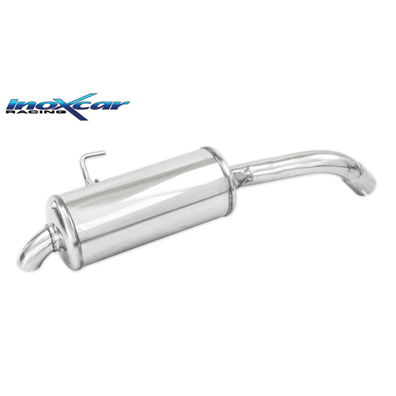 InoXcar, sportuitlaat, past op Renault Clio II RS 2.0 Phase 1 172hp 2000-2001