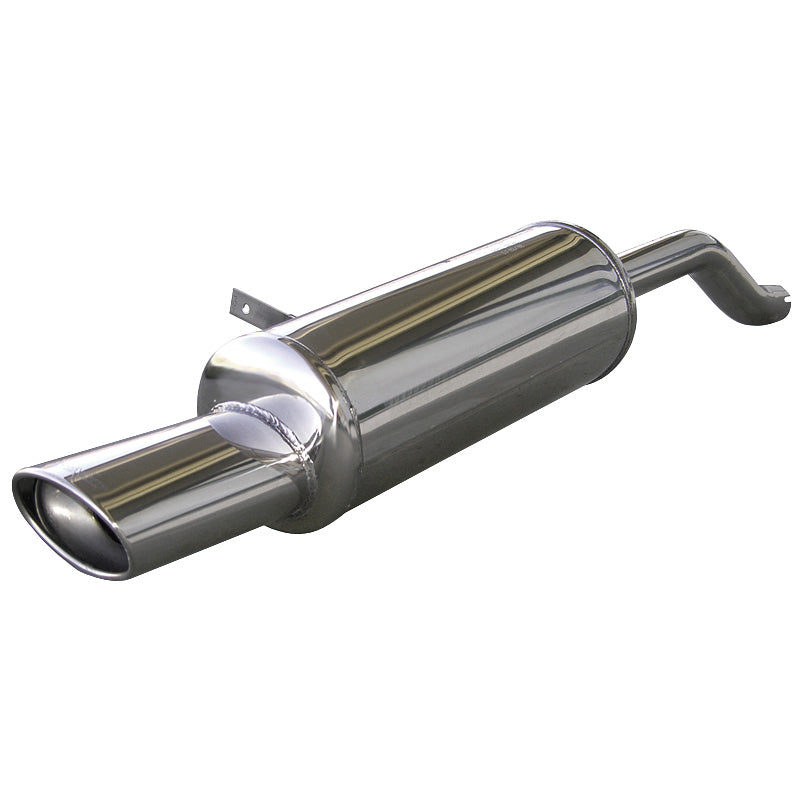 InoXcar, Sportsudstødning, passend voor Renault Clio III 1.4 16v (98HP) 2005- 120x80mm