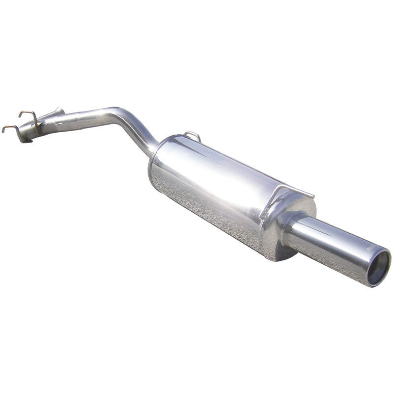 InoXcar, échappement sport, compatible avec Renault Clio I 1.8 (93HP) -1998 80mm