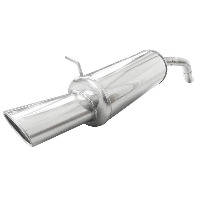 InoXcar, sports exhaust, fits Renault Clio 4 1.2 75hp 2013- 1x120x80mm