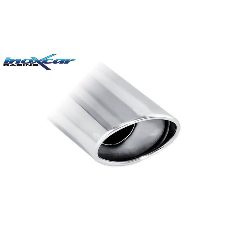 InoXcar, sportuitlaat, past op Renault Clio IV 1.5 Dci 75hp 2015- 1x120x80mm