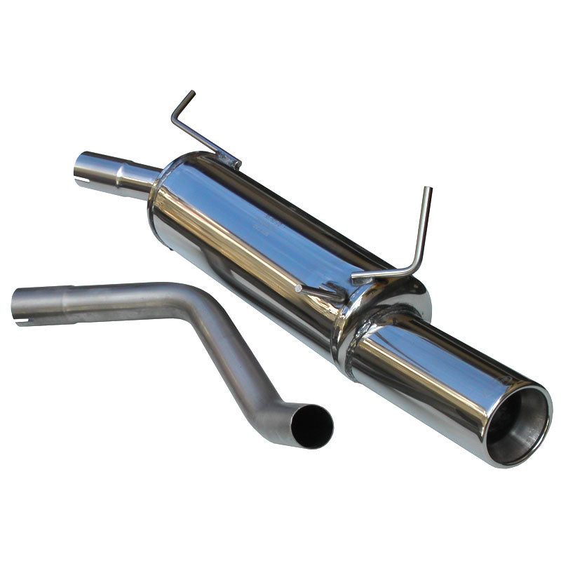 InoXcar, Sports exhaust, fits Renault Megane 1.6 (90HP) 1996- 102mm