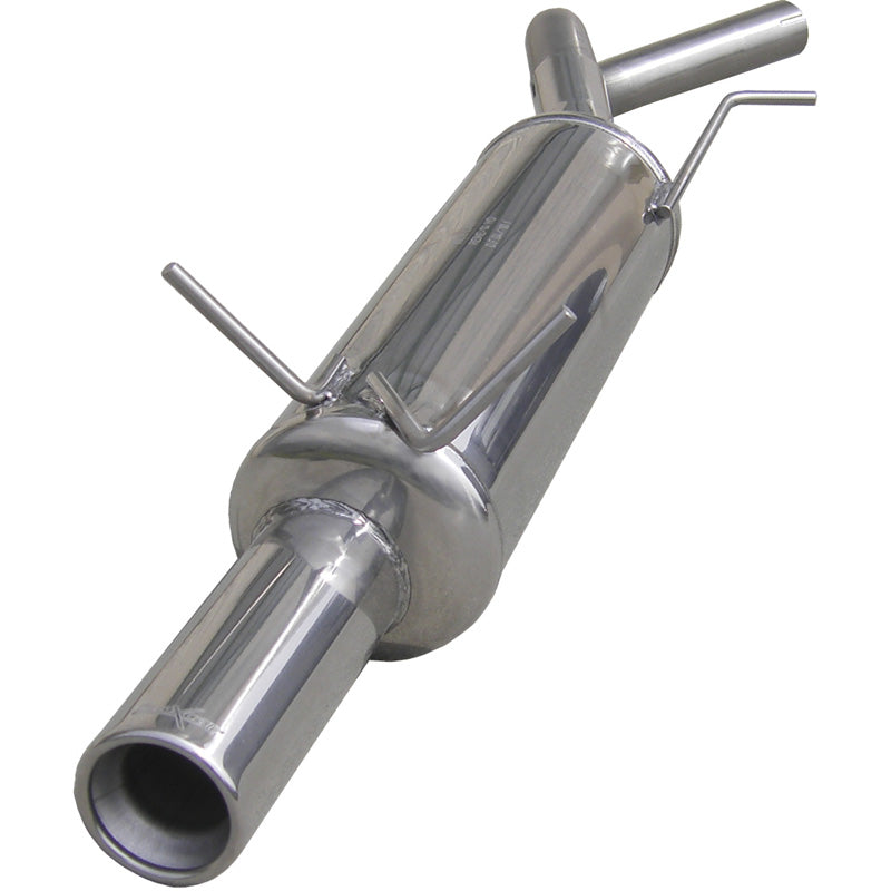 InoXcar, sports exhaust, fits Renault Megane 1.6 (90HP) 1996- 80mm
