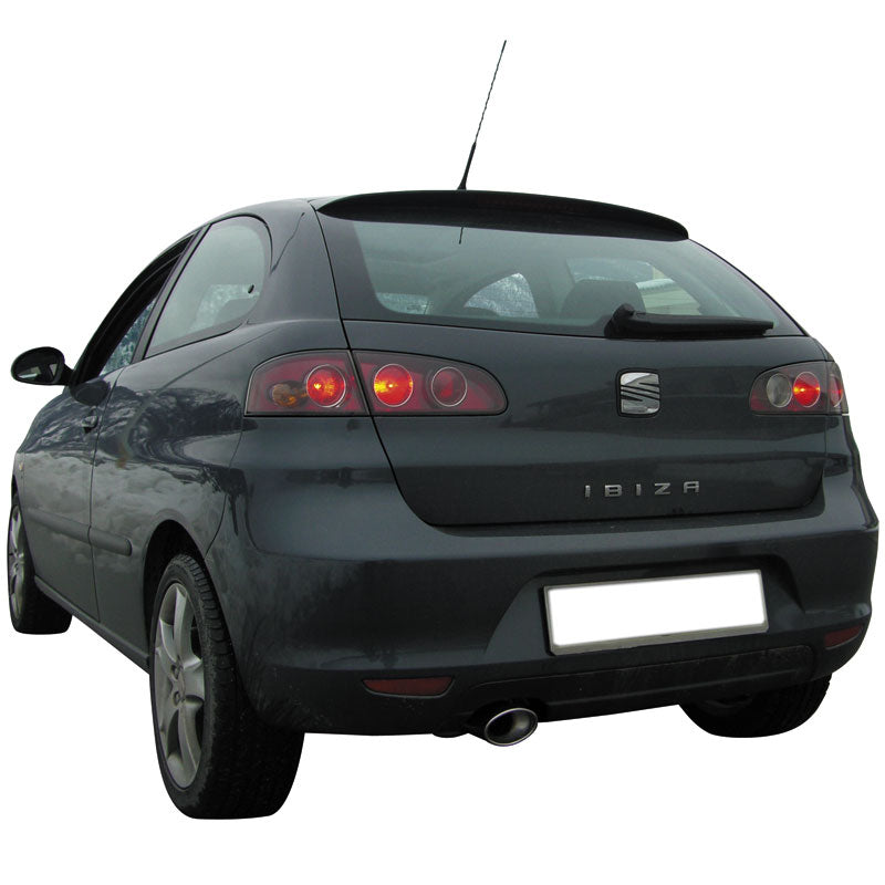 InoXcar, échappement sport, compatible avec Seat Ibiza 6L 1.4 TDi (75HP) 2002- 120x80mm