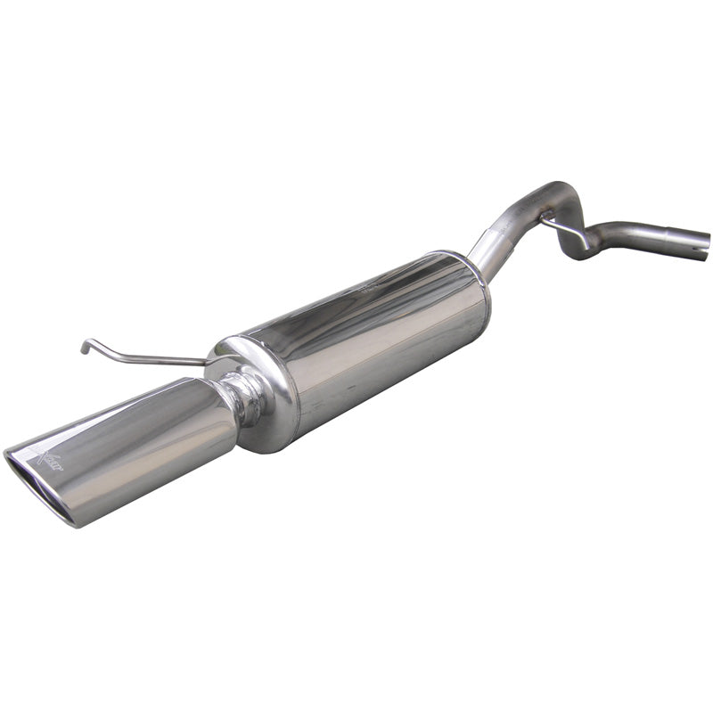InoXcar, échappement sport, compatible avec Seat Leon 1M 1.8 20v (125HP) 2000- 120x80mm