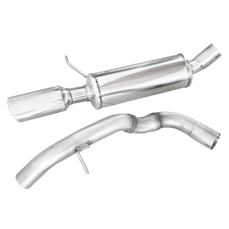 InoXcar, sportuitlaat, geschikt voor Seat Leon 1M Cupra/Cupra R 2002- 120x80mm