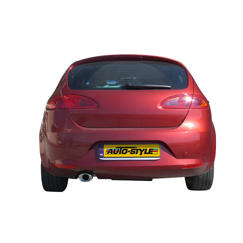 InoXcar, Sportsudstødning, past op Seat Leon 1P 2.0 TDi (140HP) 2005- 120x80mm schuin
