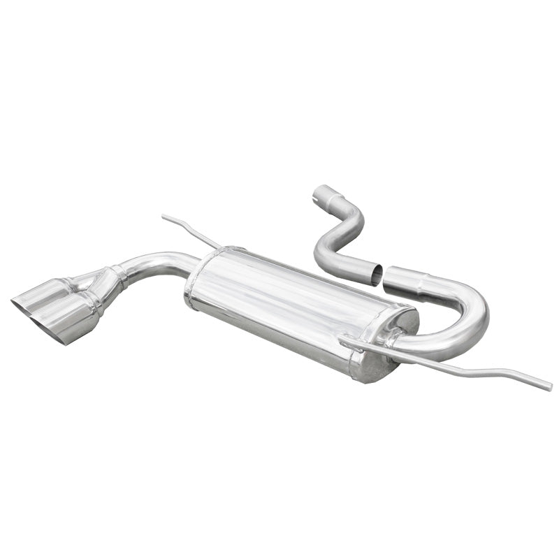 InoXcar, échappement sport, compatible avec Seat Leon 1P 1.6 (102HP) 2005- 2x76mm Racing