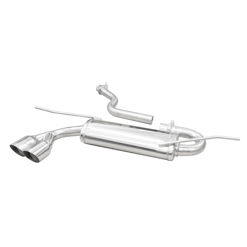 InoXcar, échappement sport, compatible avec Seat Leon (5F) 1.4 TSi 122hp 2012- 50mm 2x80mm Racing