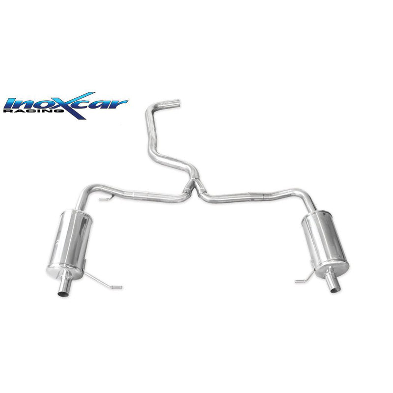 InoXcar, Double sports exhaust, fits Skoda Octavia RS 2.0 (245hp) 2020-