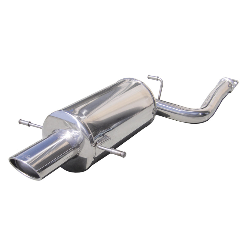 InoXcar, échappement sport, compatible avec Subaru Impreza 4WD 2.0 GT-Turbo -2000 120x80mm.
