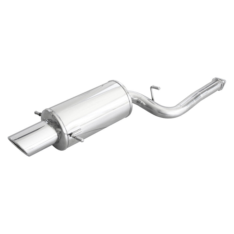 InoXcar, sportuitlaat, geschikt voor Subaru Impreza 4WD 2.0 WRX 2001- 150x105mm