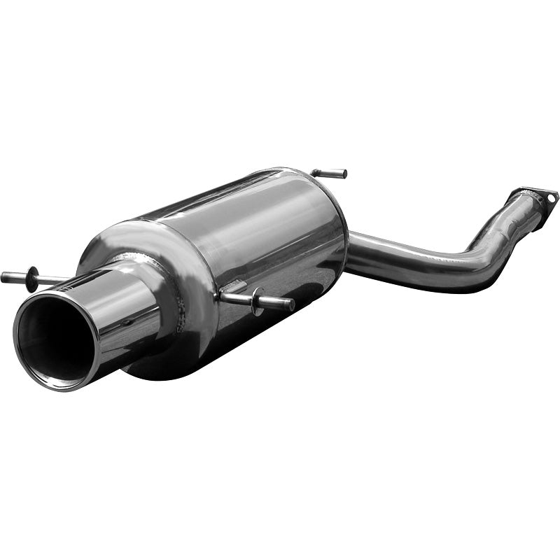 InoXcar, Sportuitlaat, past op Subaru Impreza 4WD 2.0 STi 2002- 120mm Mega