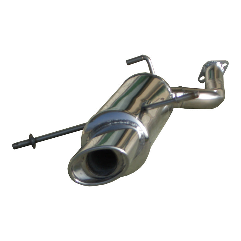 InoXcar, Sports exhaust, fits Subaru Forester 4WD 2.0T 1998- 120x80mm